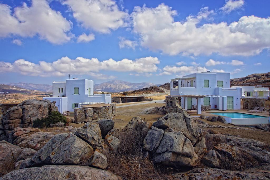 Villas Naxos Grande Vista Vivlos ภายนอก รูปภาพ