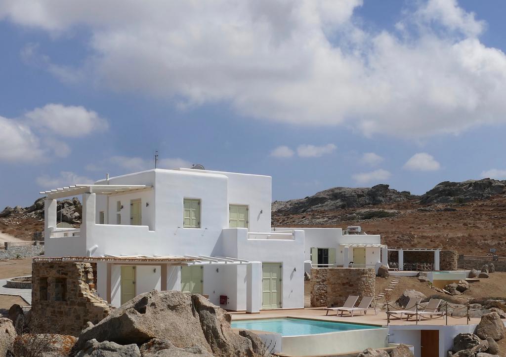 Villas Naxos Grande Vista Vivlos ภายนอก รูปภาพ