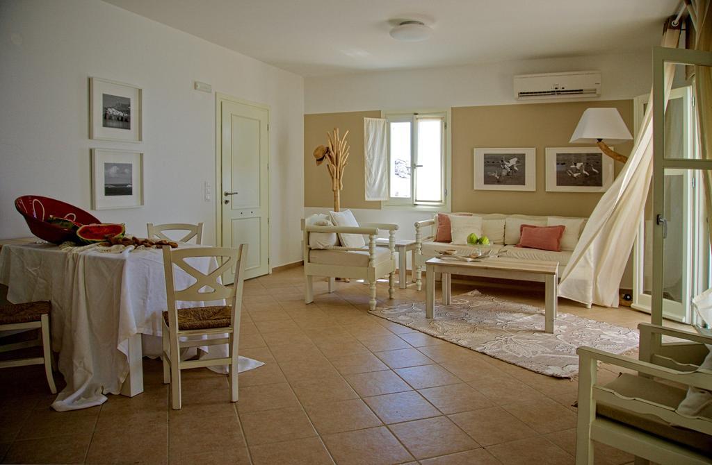 Villas Naxos Grande Vista Vivlos ภายนอก รูปภาพ
